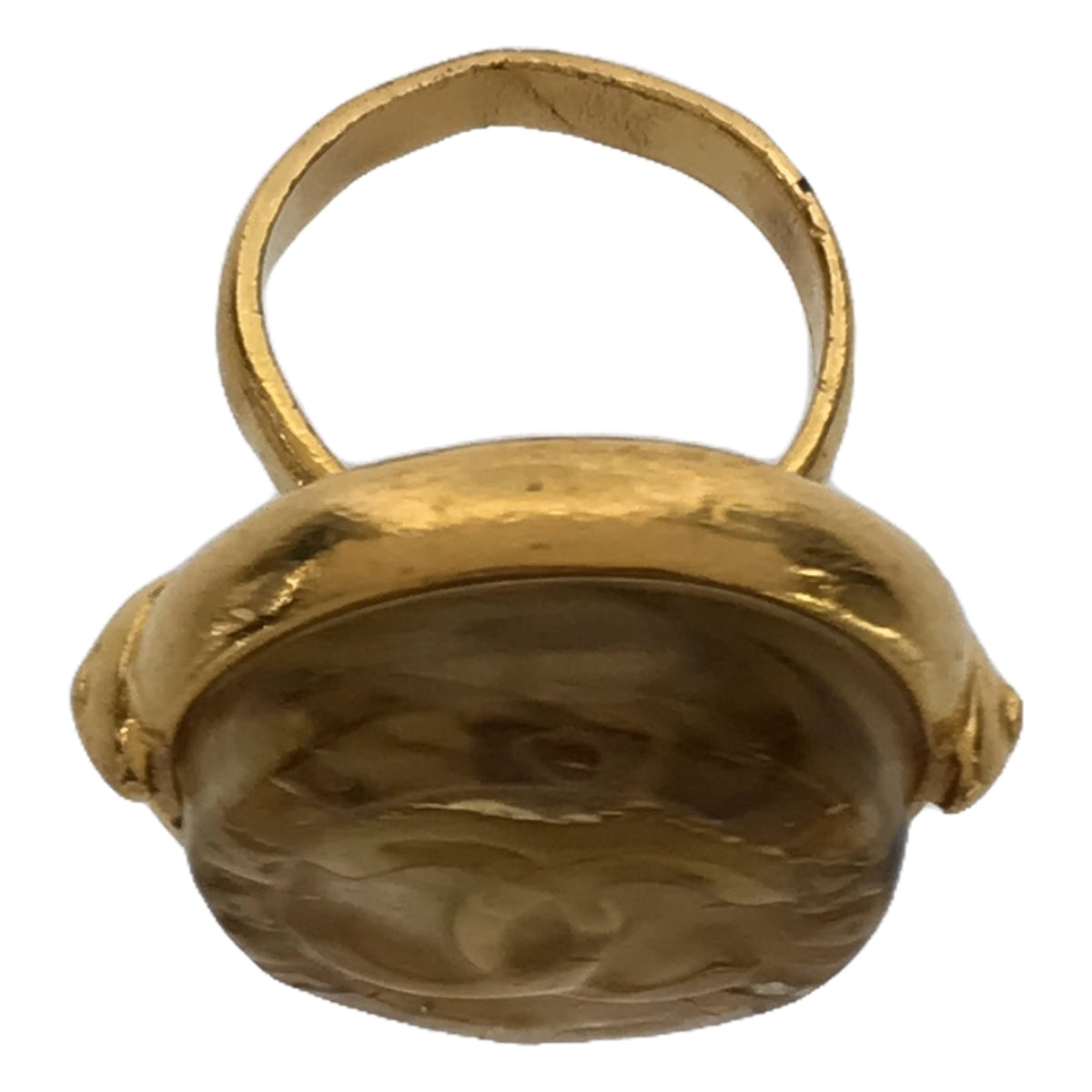 香奈兒 | Coco Mark 99A 金 Gripoa 糖果石戒指 |黃金 |女性的