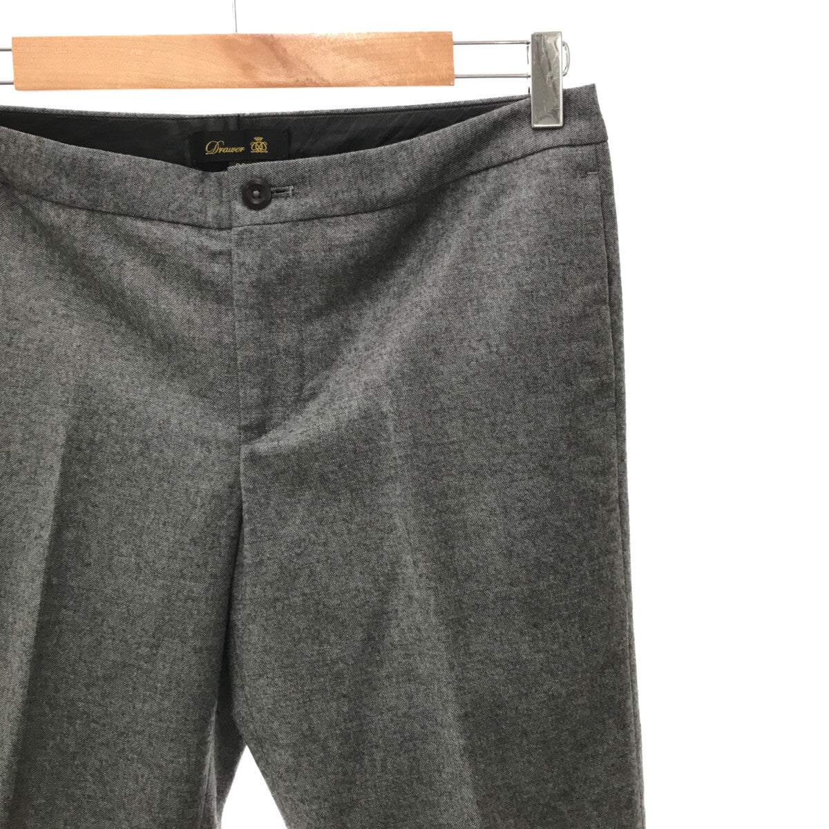 抽屜 |直筒休閒褲 | 38 |灰色 |女性的
