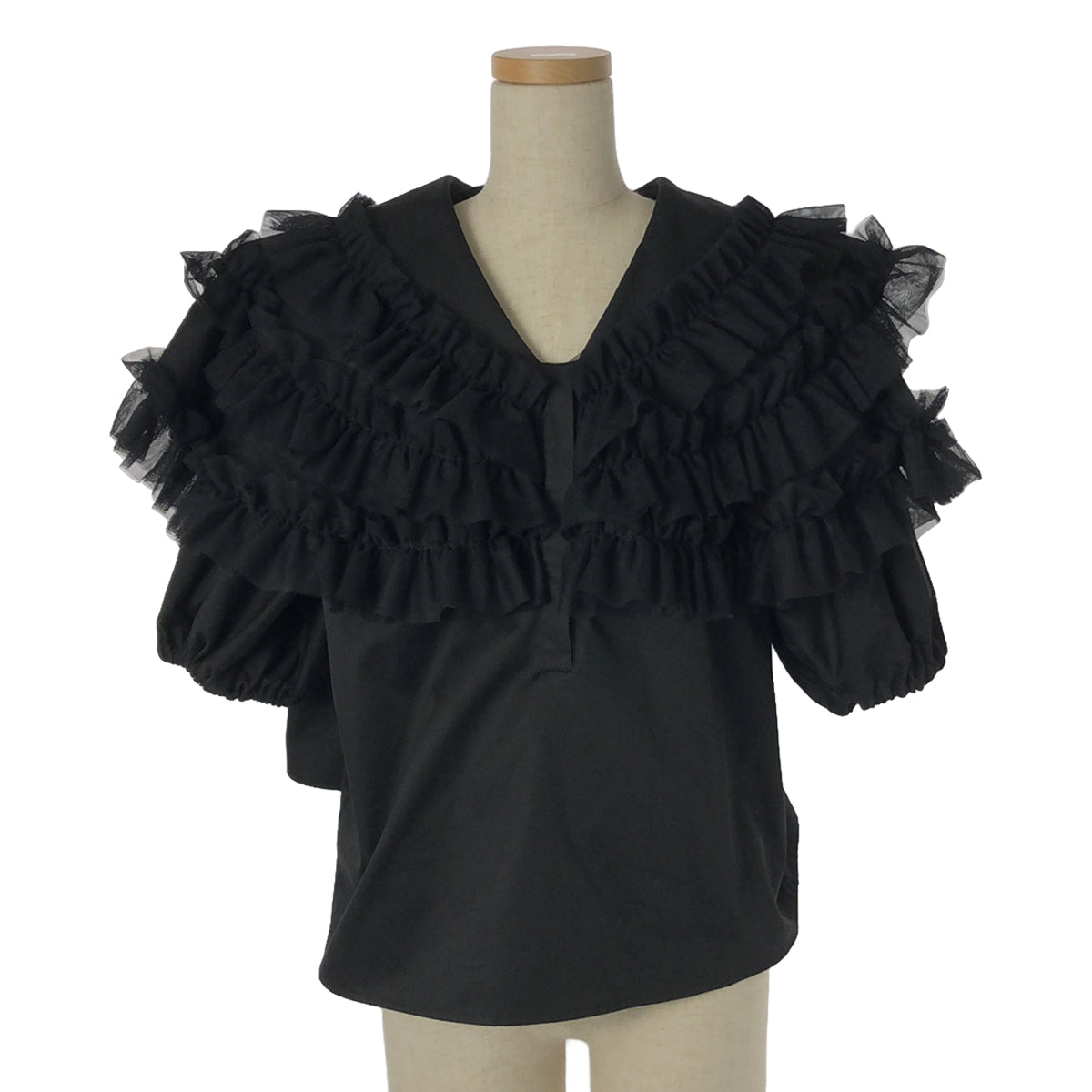 rosymonster / ロージーモンスター | decorative tulle blouse ブラウス |