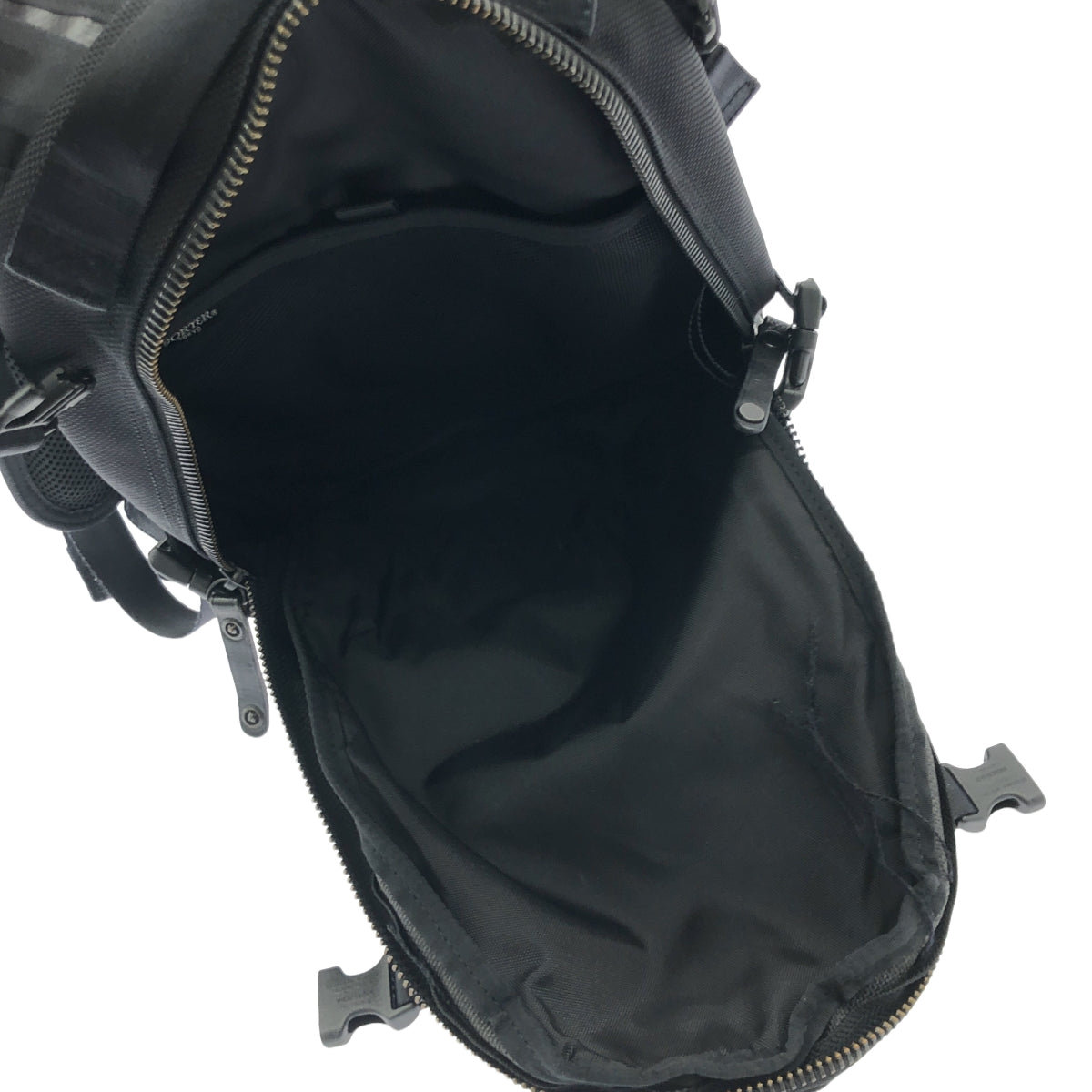 PORTER | Leather bottom backpack |