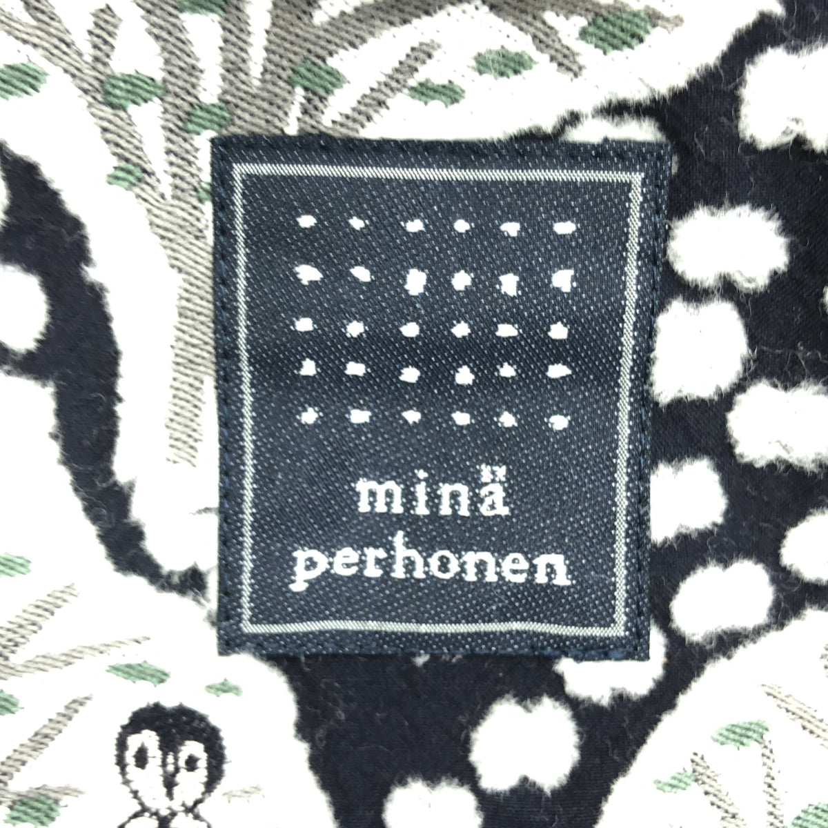 米娜·佩爾霍寧 / 米娜·佩爾霍寧 | 米娜·佩爾霍寧2022秋冬 | pollot / 刺繡襯墊連帽大衣 | 36 | 36女性的