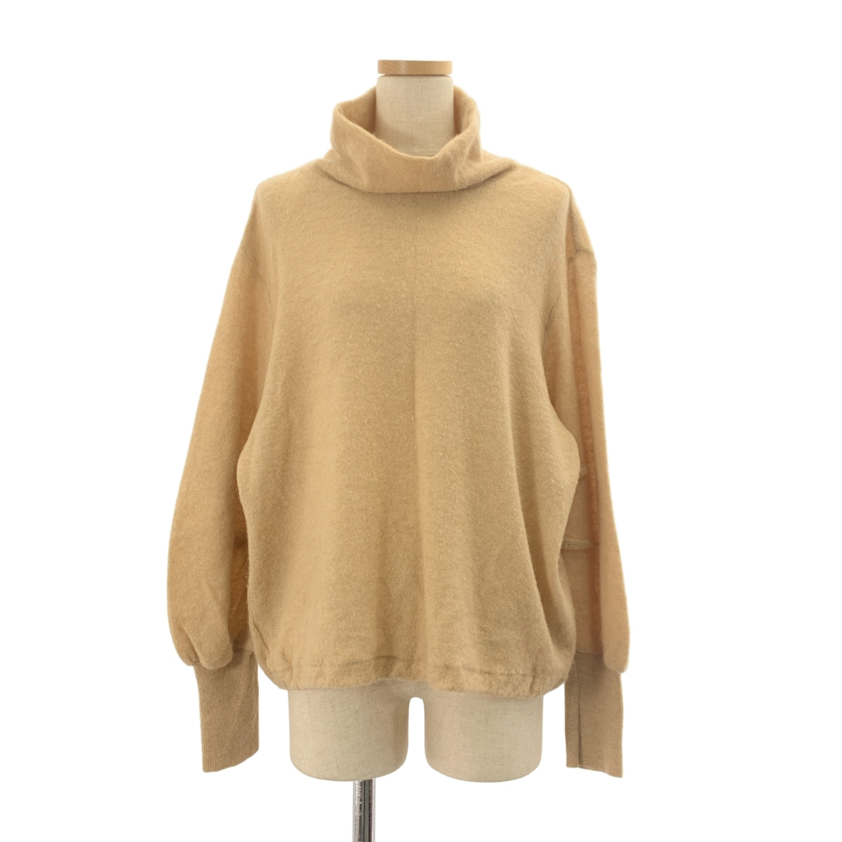 mina perhonen / ミナペルホネン | sand hill キャメル ハイネック