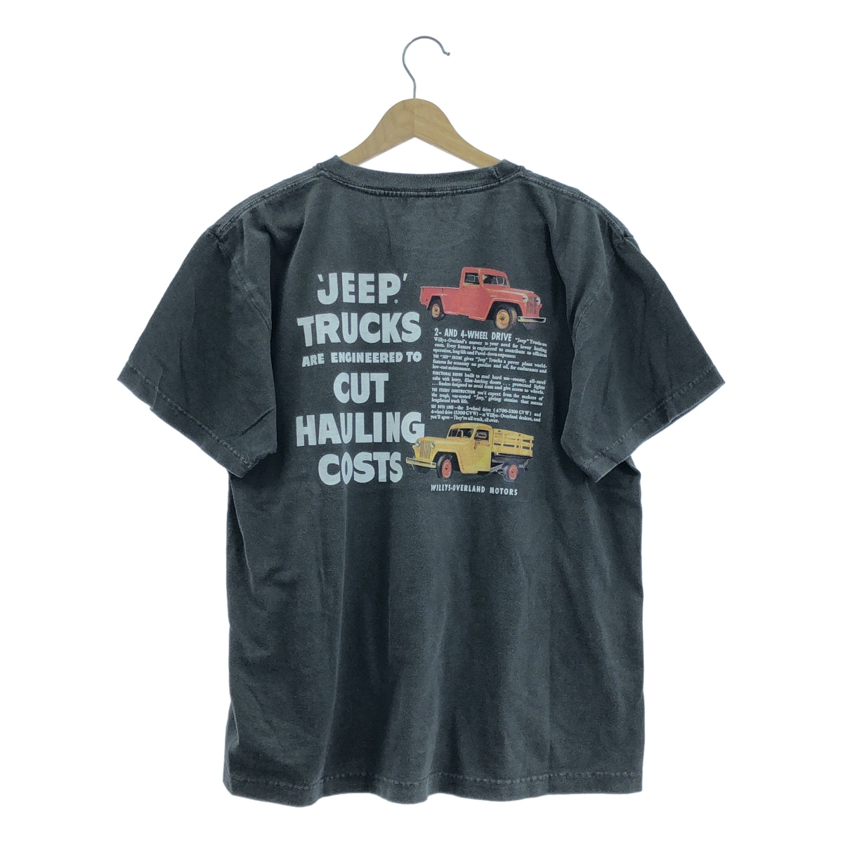 JOINT WORKS / 조인트 워크 | 2025SS | GOOD ROCK SPEED 굿 록 스피드 / JEEP Logo T-SHIRT 지프 T 셔츠 | F |