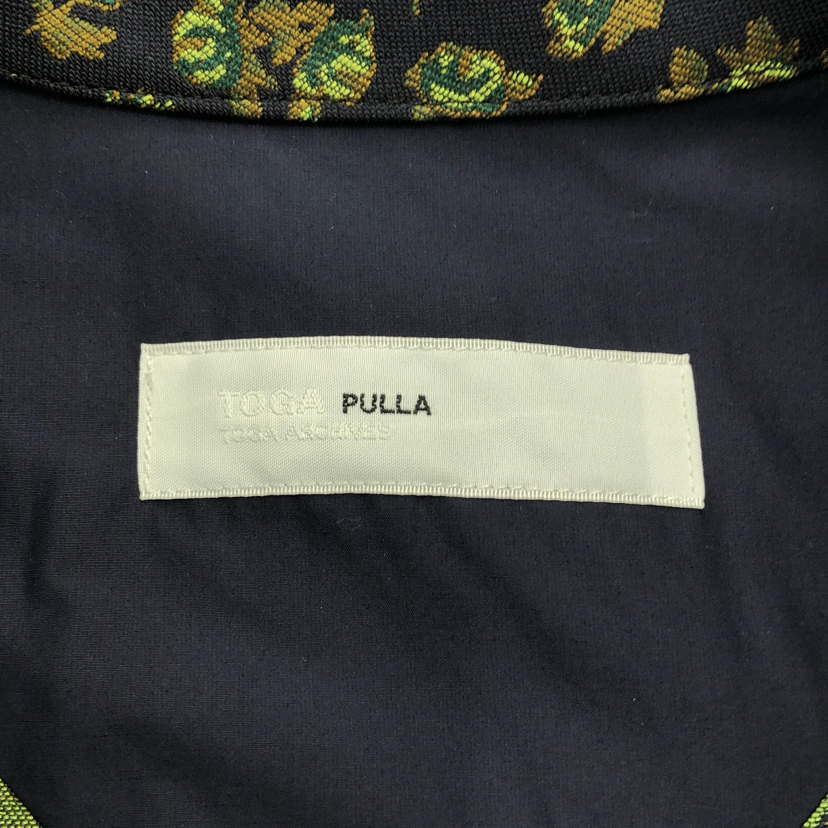 TOGA PULLA / トーガプルラ | FLOWER JAQUARD MINI DRESS ワンピース | 36 | レディース