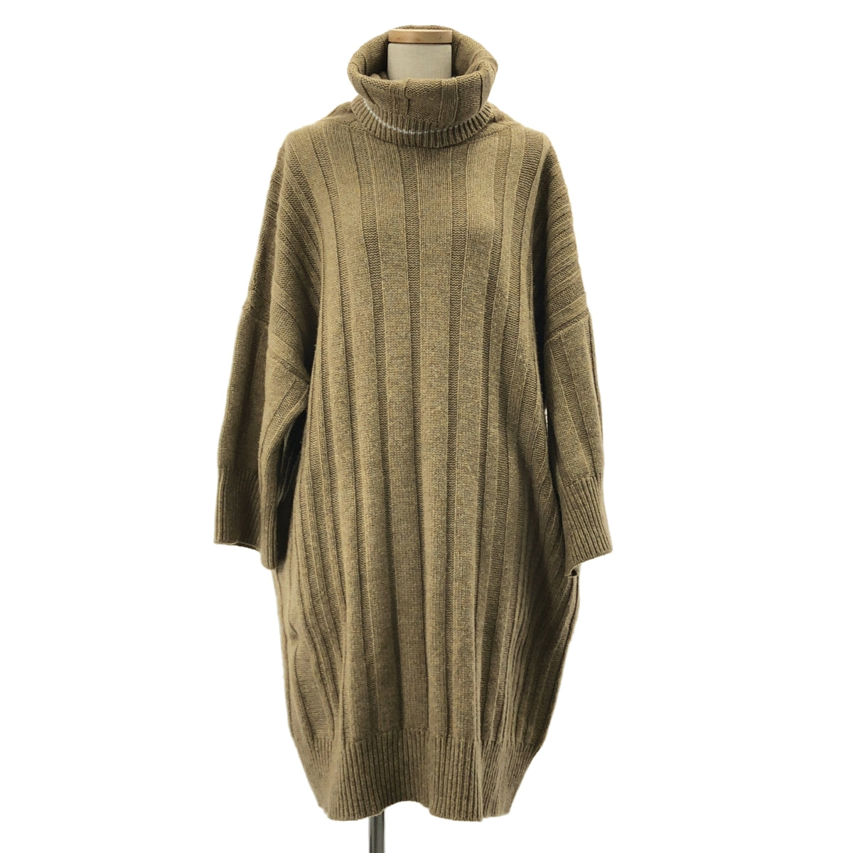 HERMES / エルメス | 2018AW | カシミヤ タートルネック リブ ニット  