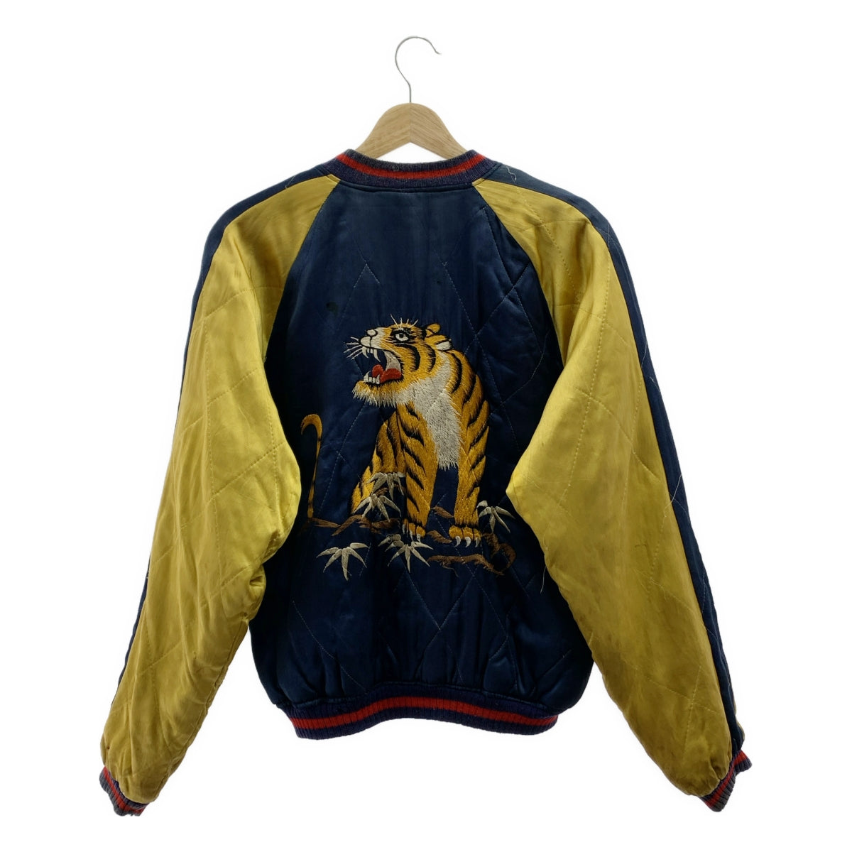 VINTAGE / ヴィンテージ古着 | 推定40-50s ヴィンテージ TTS バタフライジップ リバーシブル スカジャン 鷹×虎 |