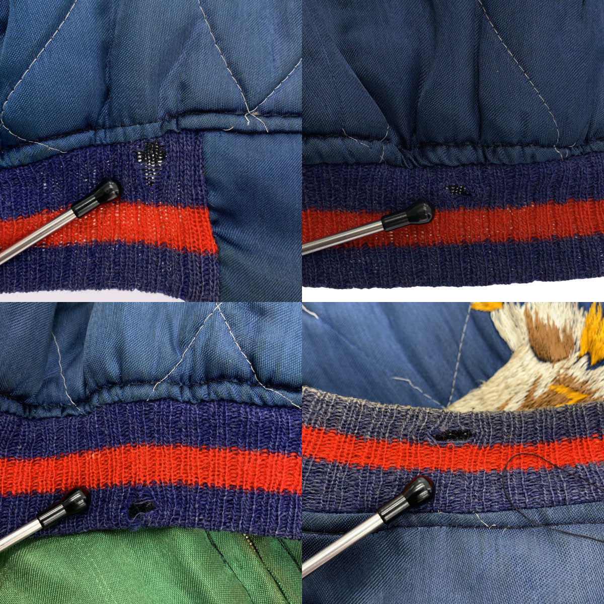 VINTAGE / ヴィンテージ古着 | 推定40-50s ヴィンテージ TTS バタフライジップ リバーシブル スカジャン 鷹×虎 |