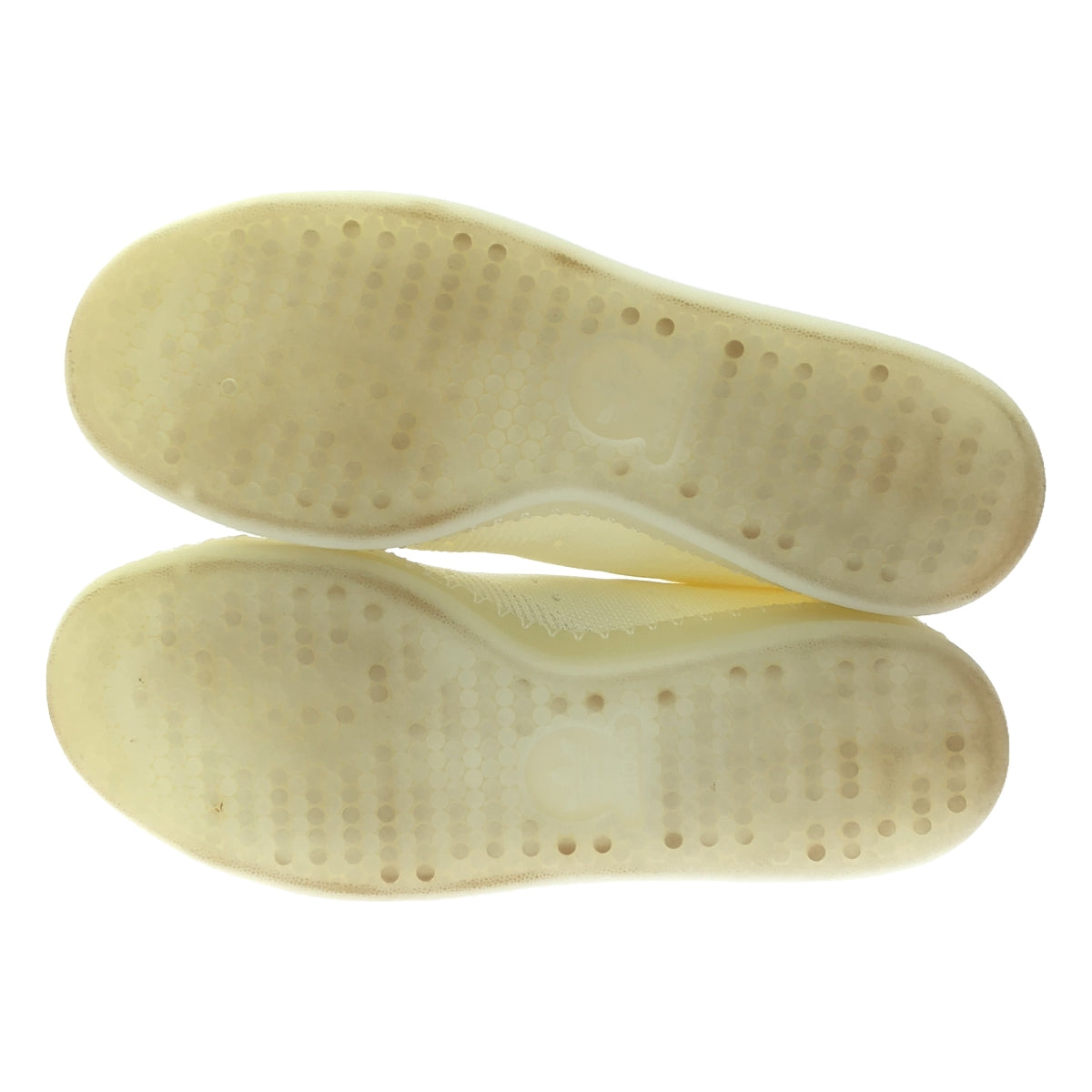 【美品】  adidas / アディダス | 2021 | Stan Smith Made To Be Remade Cloud White スタンスミス スニーカー | 24 | アイボリー / グリーン | レディース