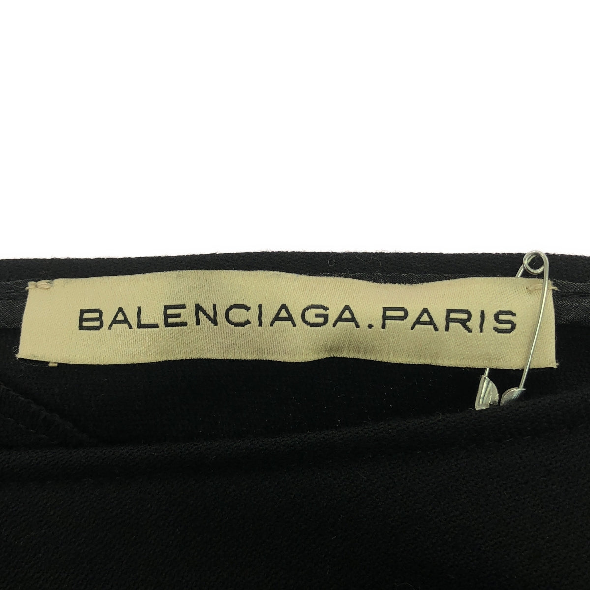 BALENCIAGA | Ruffle A-line skirt | 38 | Black | Women's