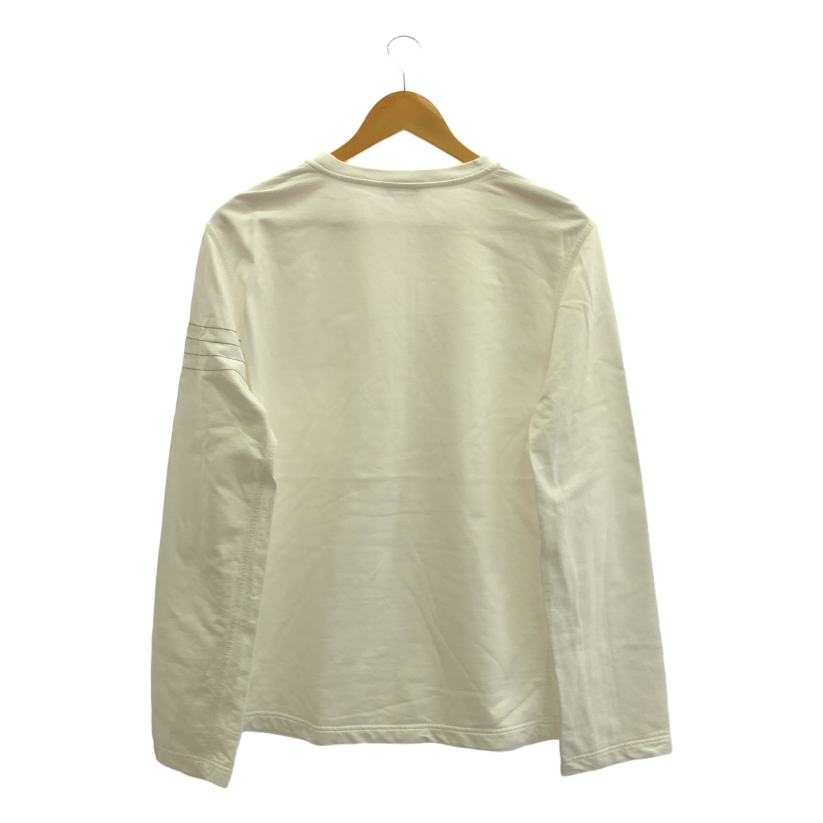 HERMES | Cotton H logo crew neck long sleeve top | M | Men's