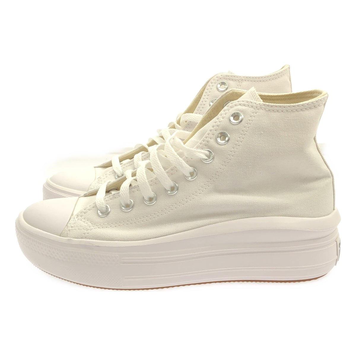 【美品】 CONVERSE / コンバース | ALL STAR Move White HI CUT 568498C スニーカー | 25 | ホワイト | レディース