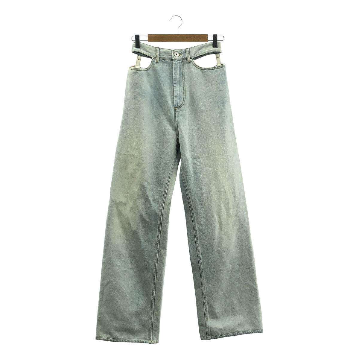 Maison Margiela / 메종 마르젤라 | Decortique 데코르티케 와이드 데님 팬츠 | 40 | 인디고 | 여성