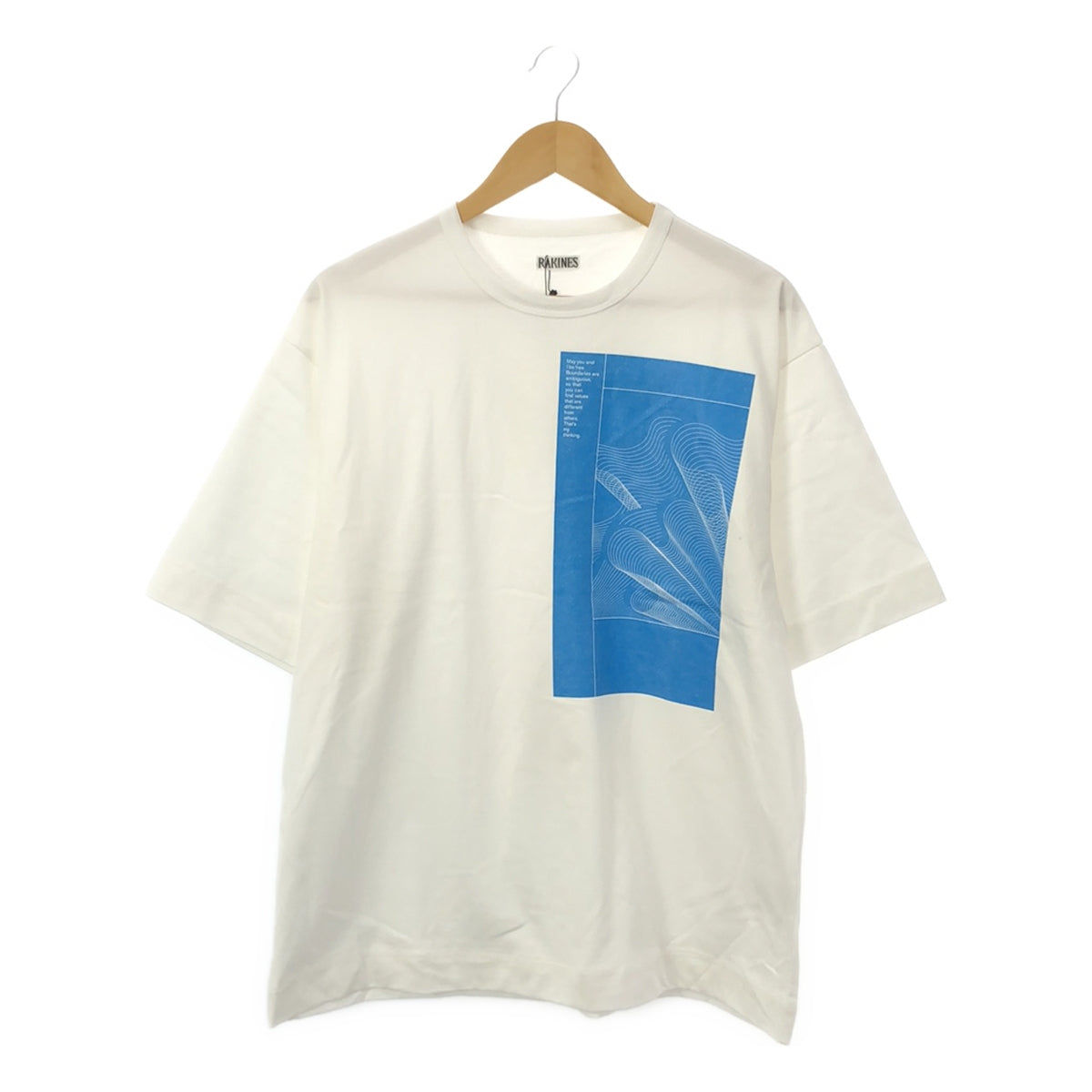 RAKINES ラキネス 2024SS 28G Tenjiku T-shirt プリントTシャツ メ – KLD