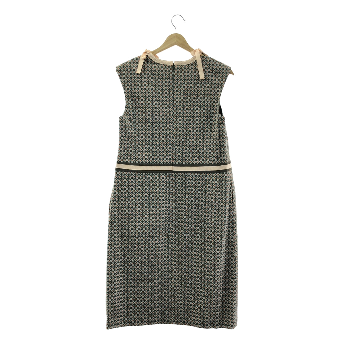 mina perhonen | 2007AW | nomade / 刺繡緞帶洋裝 / 全襯裡 | 38 | 女款