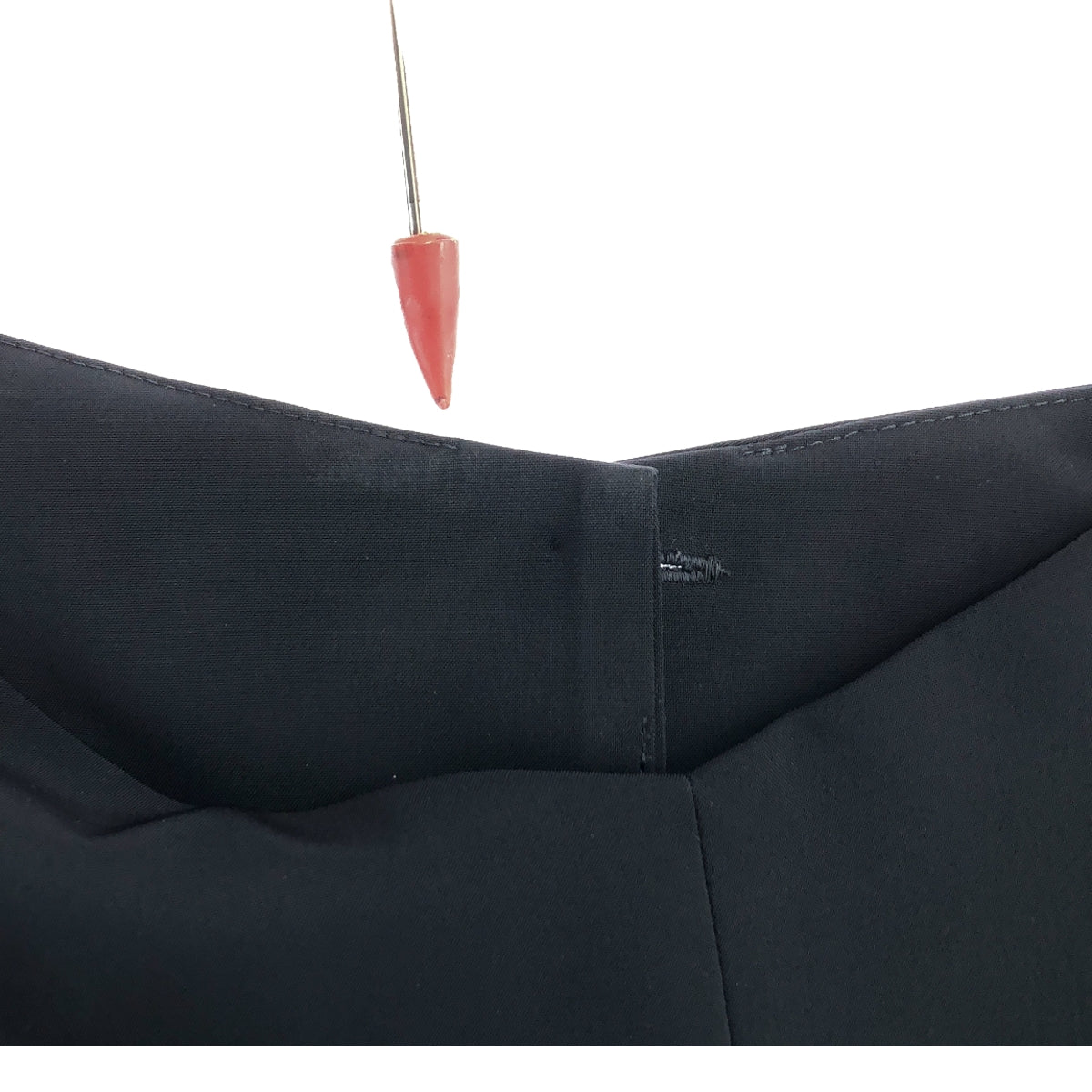 【美品】 Rene / ルネ | ノースリーブ フレア ワンピース | 32 | ネイビー | レディース