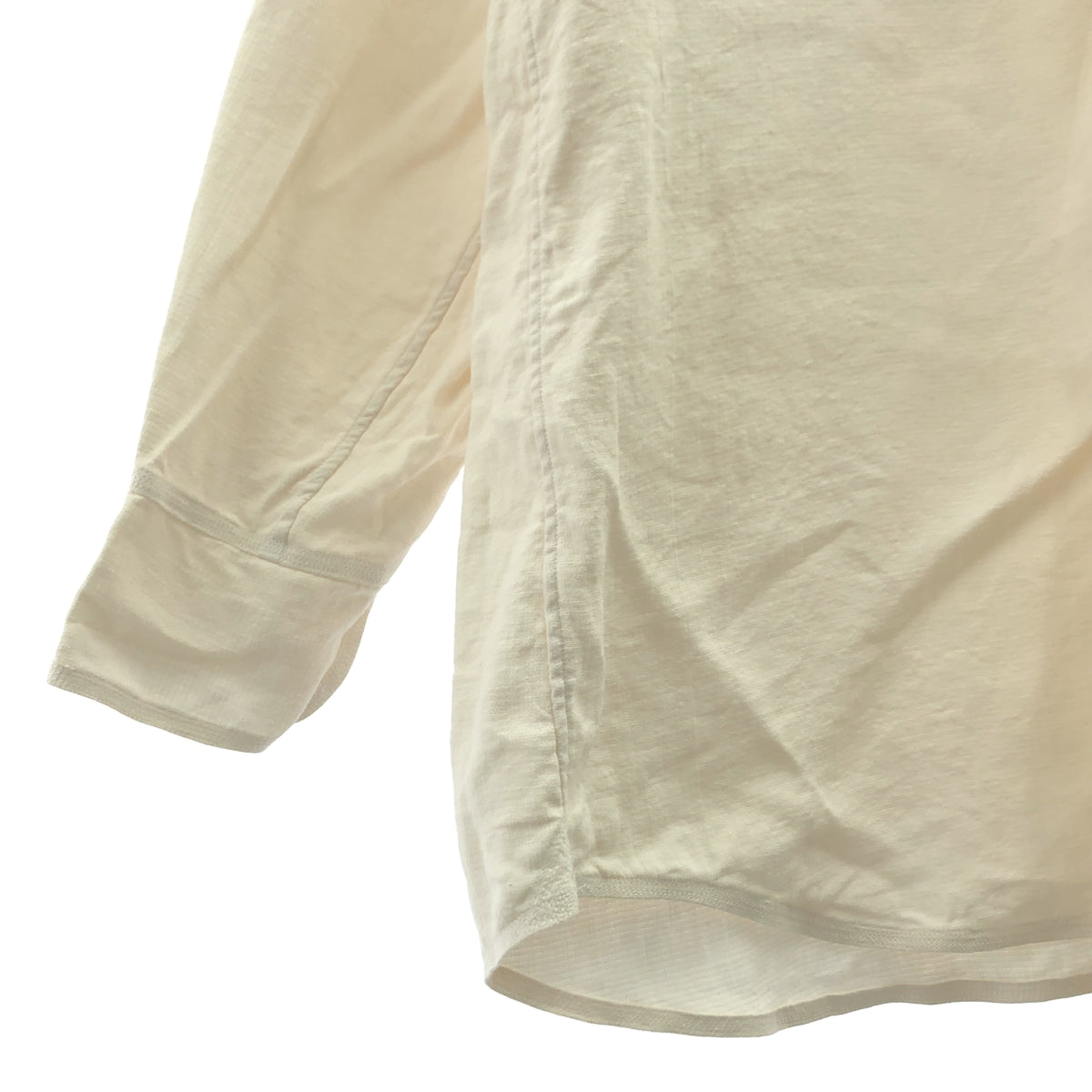 MAATEE&SONS / Marty & Sons | NOT A PLAIN SHIRTS 亞麻真絲雙層編織襯衫 | 2 | 男款