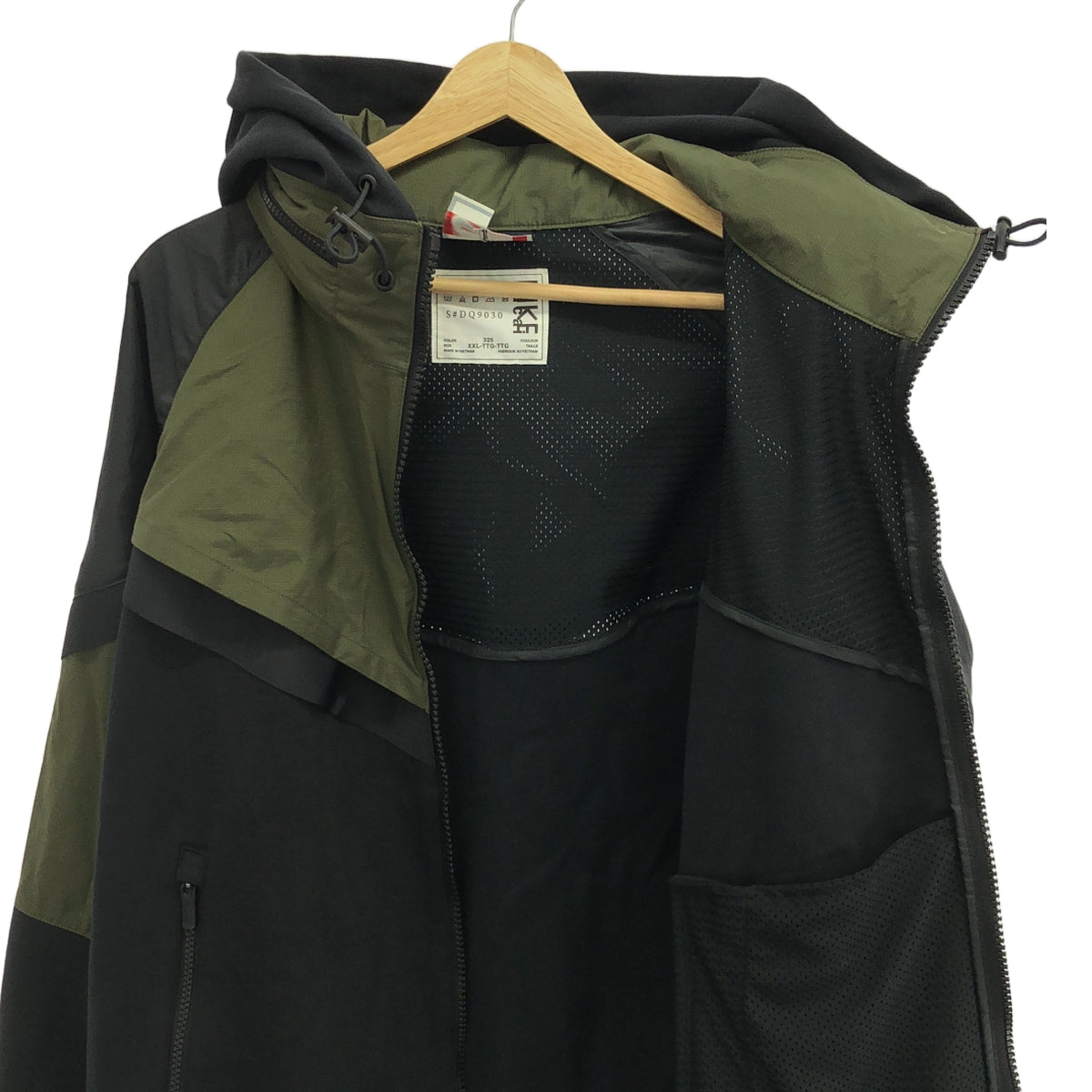sacai / サカイ | × NIKE / ナイキ AS M NRG FULL ZIP HOODIE / 異素材 切替 ジャケット フーディ | XXL | メンズ