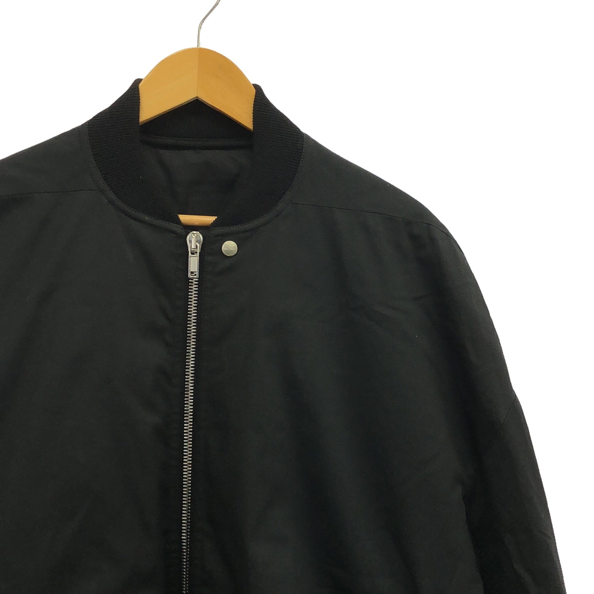 【신품】 Rick Owens / 릭 오웬스 | 2024AW | BOMBER IMBOTTITORICAMATO / PORTERVILLE 봄버 재킷 MA-1 | 48 | 블랙 | 남성