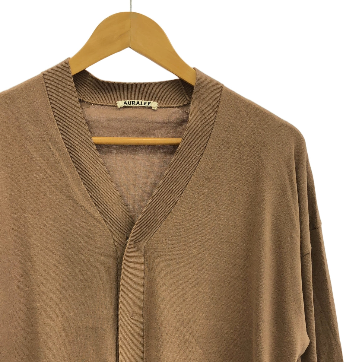 AURALEE / オーラリー | 2019SS | SUPERFINE HIGH GAUGE KNIT CARDIGAN スーパーファイン ハイゲージ ニット カーディガン | 3 | メンズ