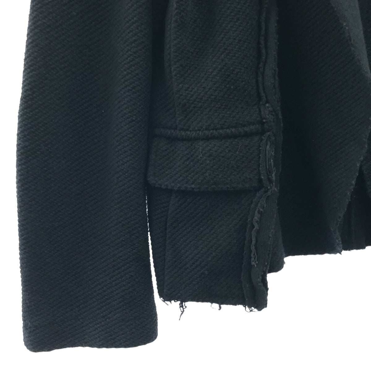tricot COMME des GARCONS / トリココムデギャルソン | 2007AW | ウール 裁断加工 ダブルカラー ジャケット |