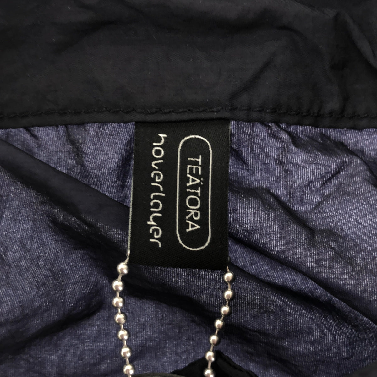 TEATORA / テアトラ | CAPSULESNAP SHIRT S/S HOVERLAYER / カプセル スナップ シャツ | 1 | Navy | メンズ
