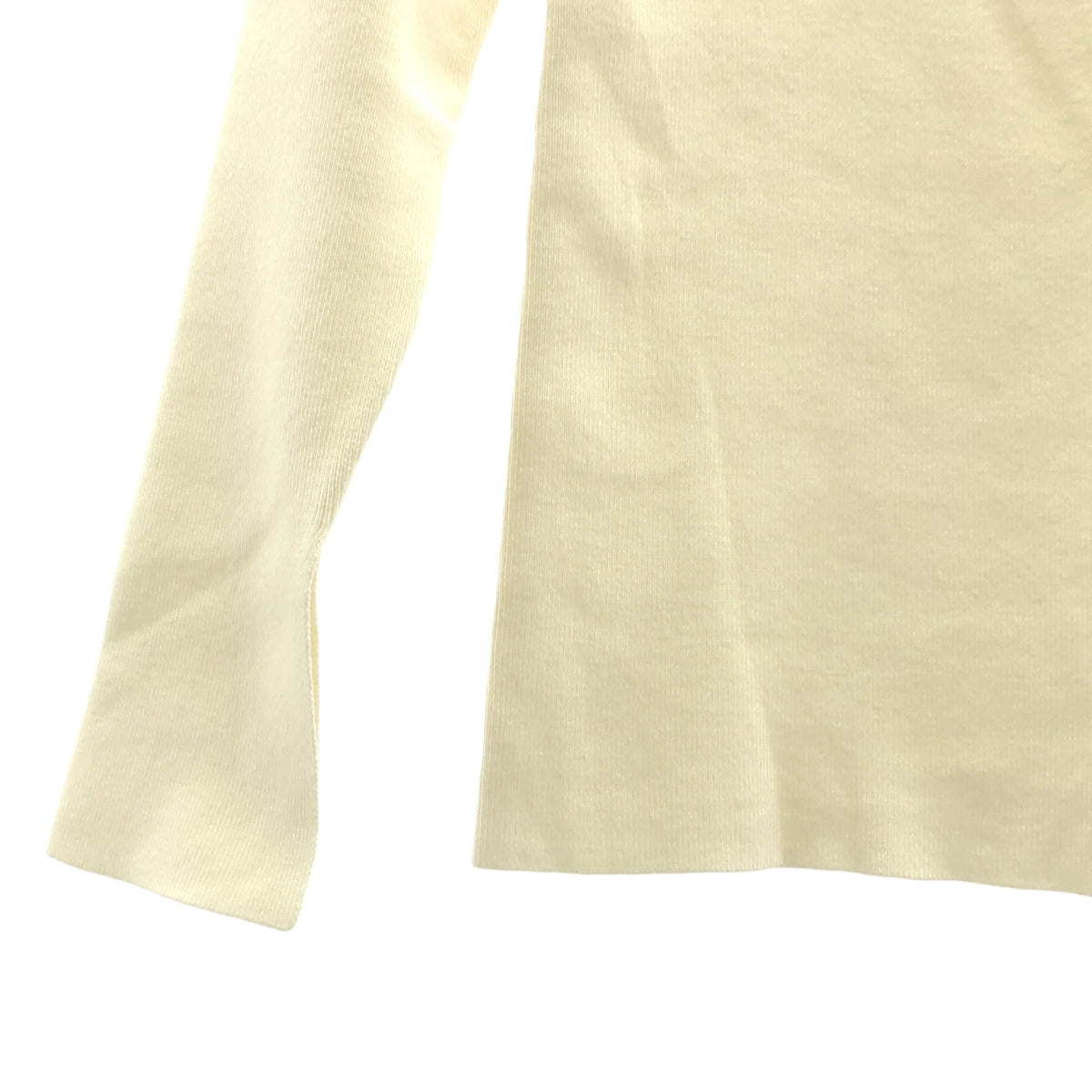 Deuxieme Classe / ドゥーズィエムクラス | ALCAMO / スリットスリーブ ボートネックプルオーバー ニット | F | ベージュ | レディース
