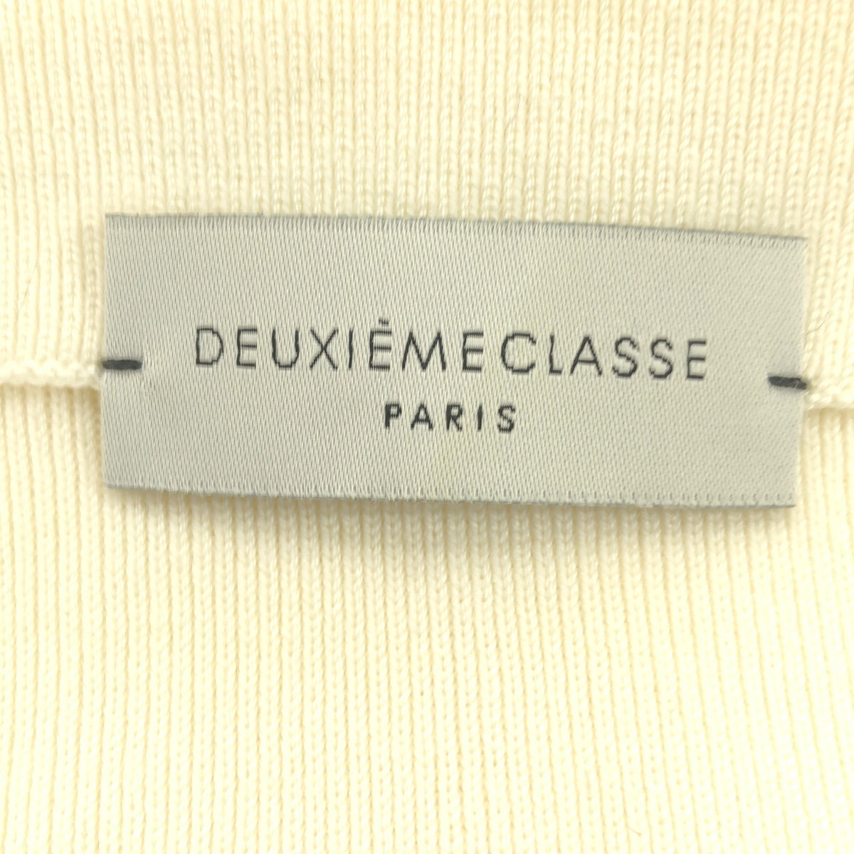 Deuxieme Classe / ドゥーズィエムクラス | ALCAMO / スリットスリーブ ボートネックプルオーバー ニット | F | ベージュ | レディース