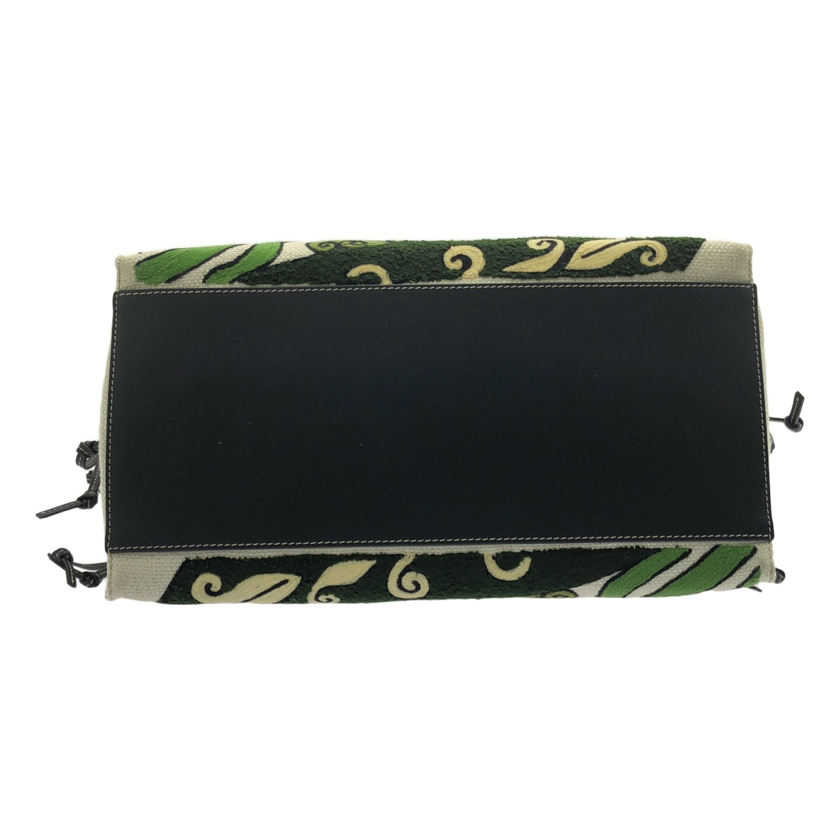 【미품】 LOEWE / 로에베 | 윌리엄 데 모건 플라워 자수 쿠션 토트 백 대형 | 멀티 컬러 | 여성