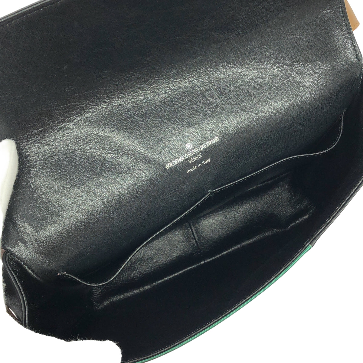 GOLDEN GOOSE / ゴールデングース | VEDETTE BAG 2way スターモチーフ ショルダーバッグ | グリーン | レディース