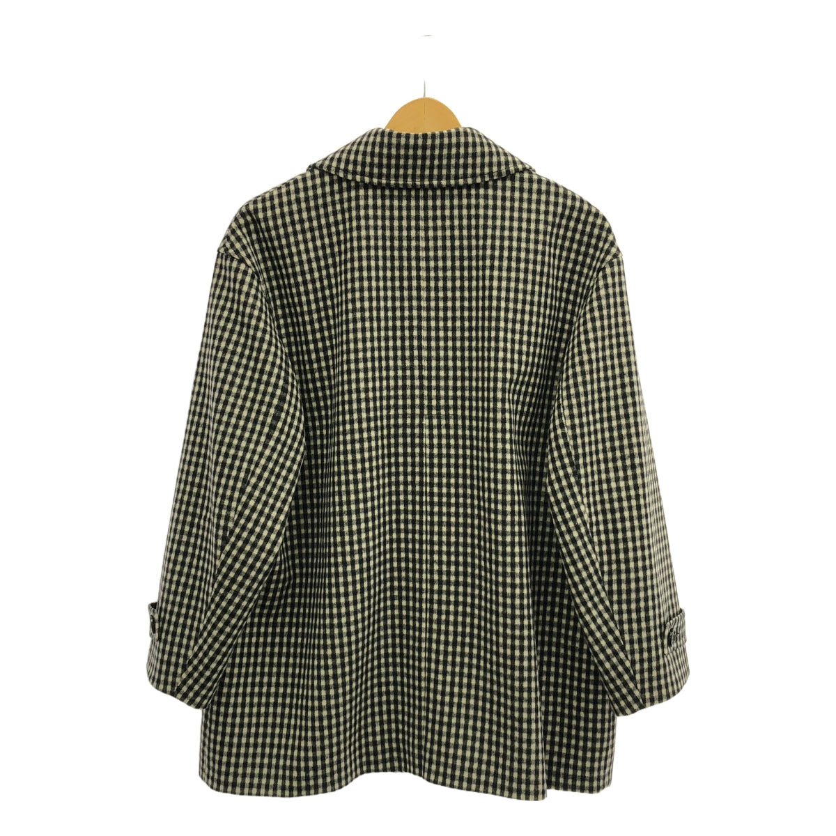theory luxe / theory luxe | Freeway Marsa Check Chester Coat | 38 | Women's