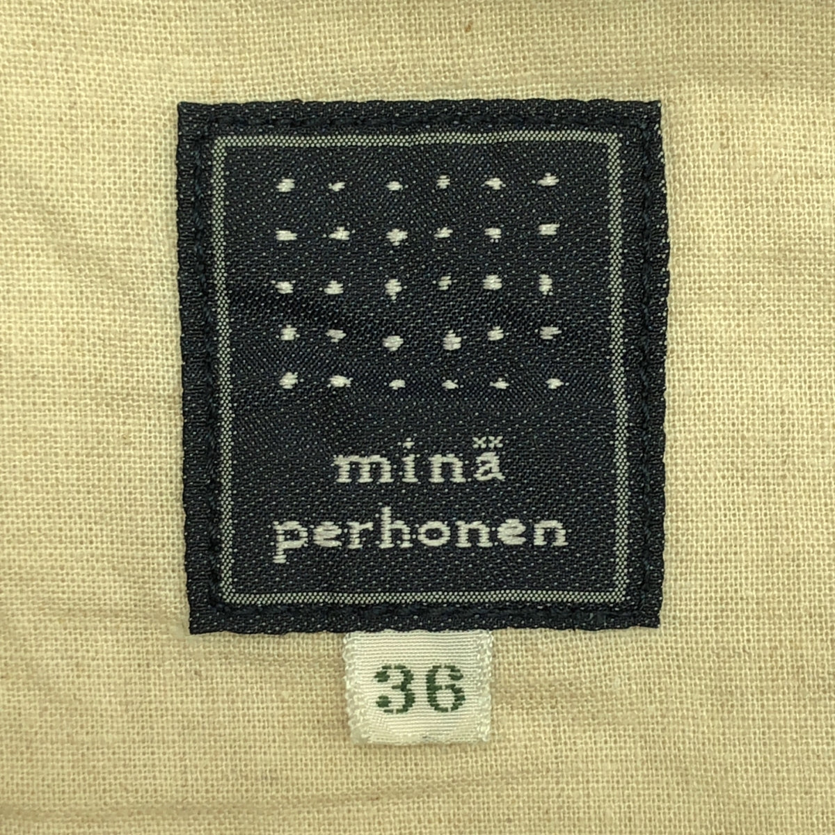 mina perhonen / 미나펠호넨 | always 코튼 테이퍼드 데님 팬츠 | 36 | 여성