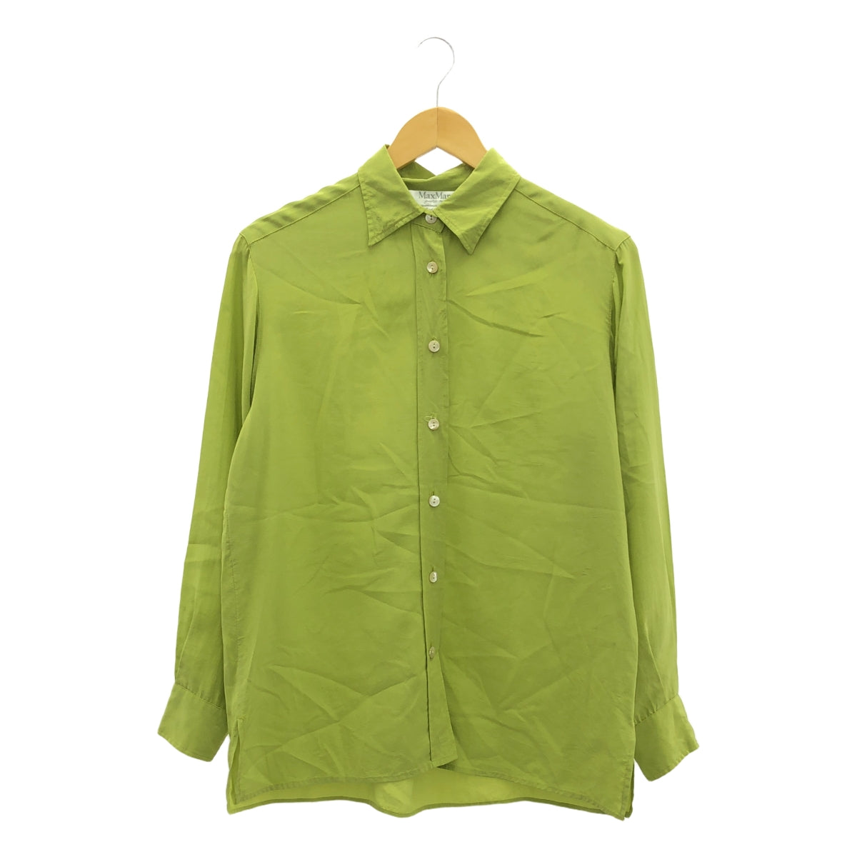 Max Mara | Silk shell button shirt made in Italy | Size 38 | Women's