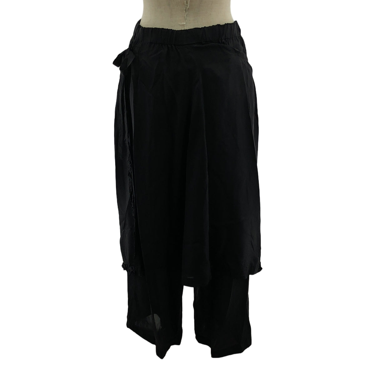 robe de chambre COMME des GARCONS | 2002SS | Pre-washed wrap frilled pants | M | Women's