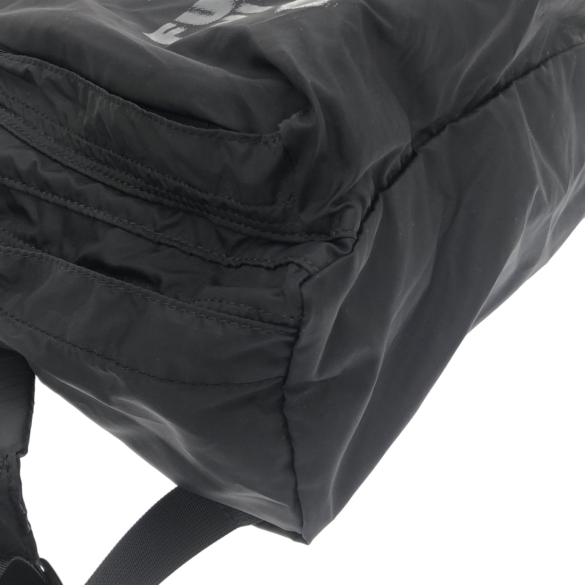 COMME des GARÇONS |商店獨家留言印花尼龍背包| SHOPBOP黑色|女性的