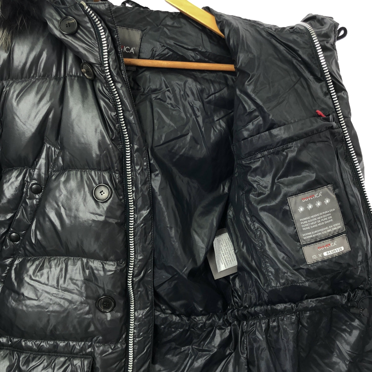 DUVETICA / Duvetica | ERACLE N-3B hooded down jacket with fur | 46 | Men's