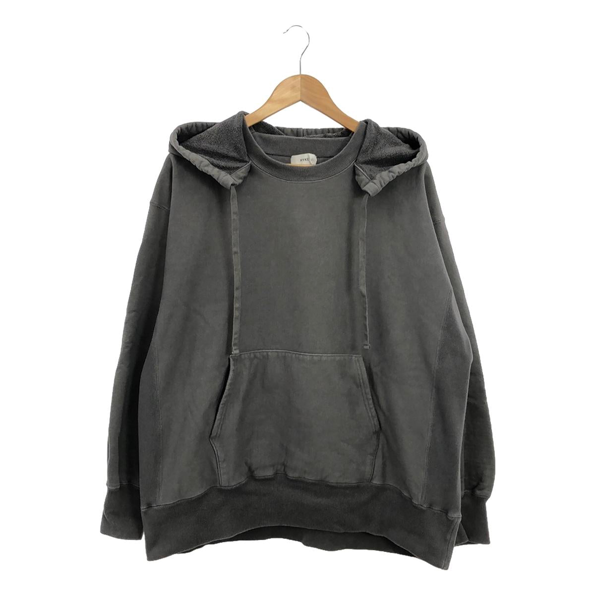 HYKE / ハイク | 2021AW | SWEAT HOODIE 後付け プルオーバーパーカー | 4 | メンズ – KLD