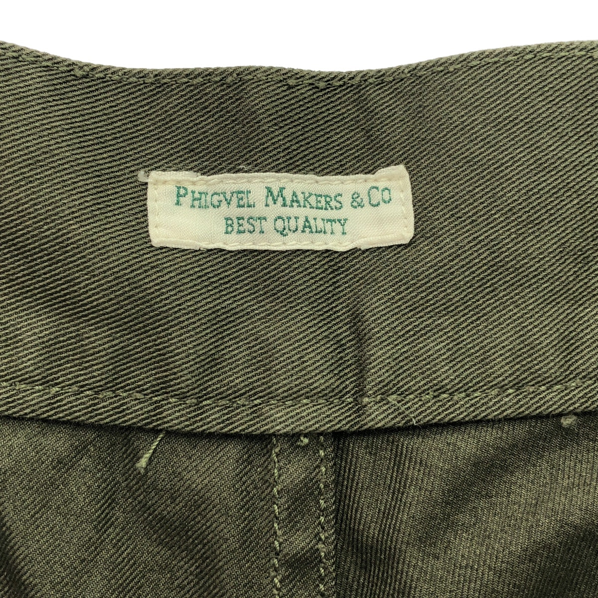 PHIGVEL / フィグベル | UTILITY TROUSERS / タック ミリタリー パンツ | 3 | メンズ