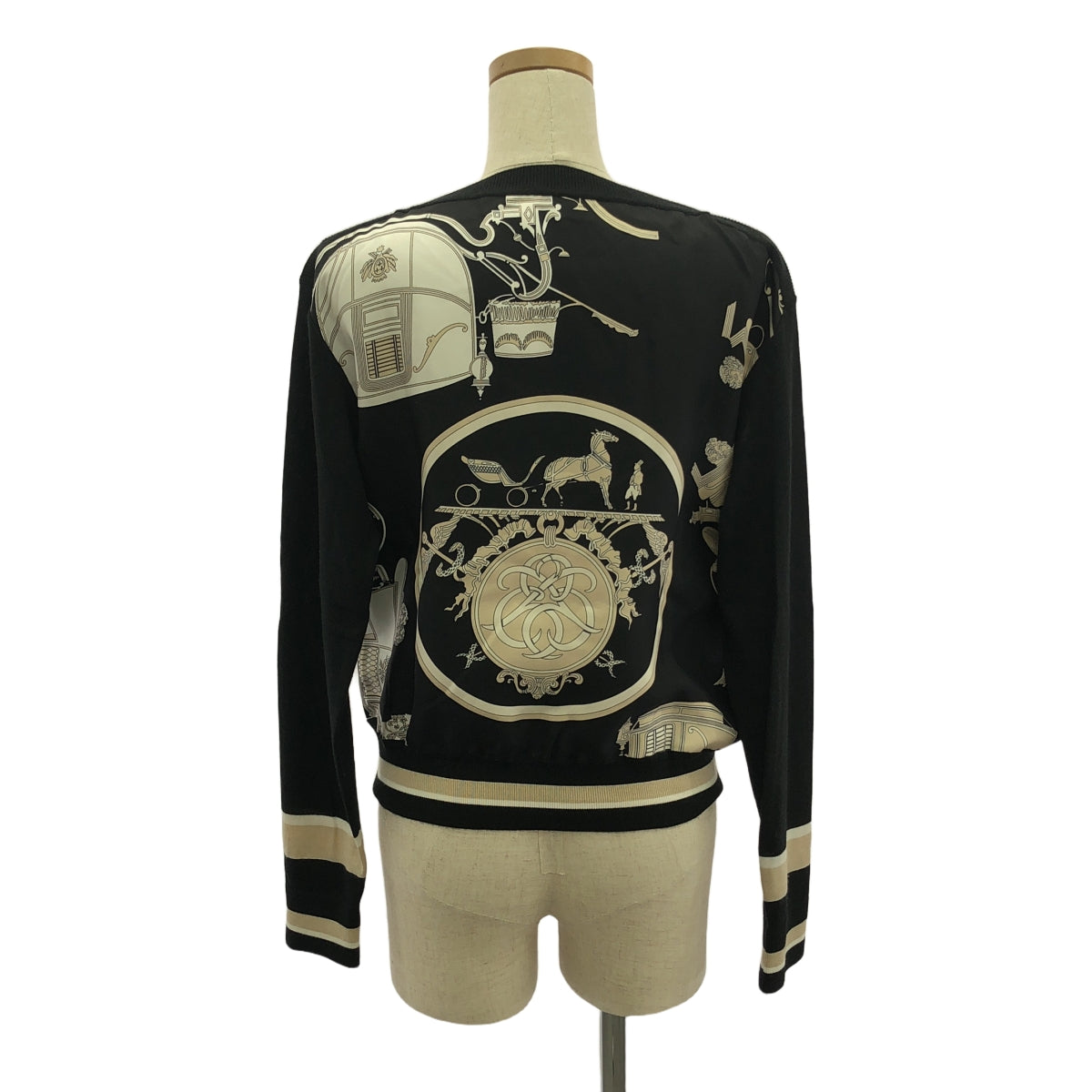 【미품】 HERMES / 헤르메스 | 2023SS | 엑스 리브리스 능선 / 캐시미어 실크