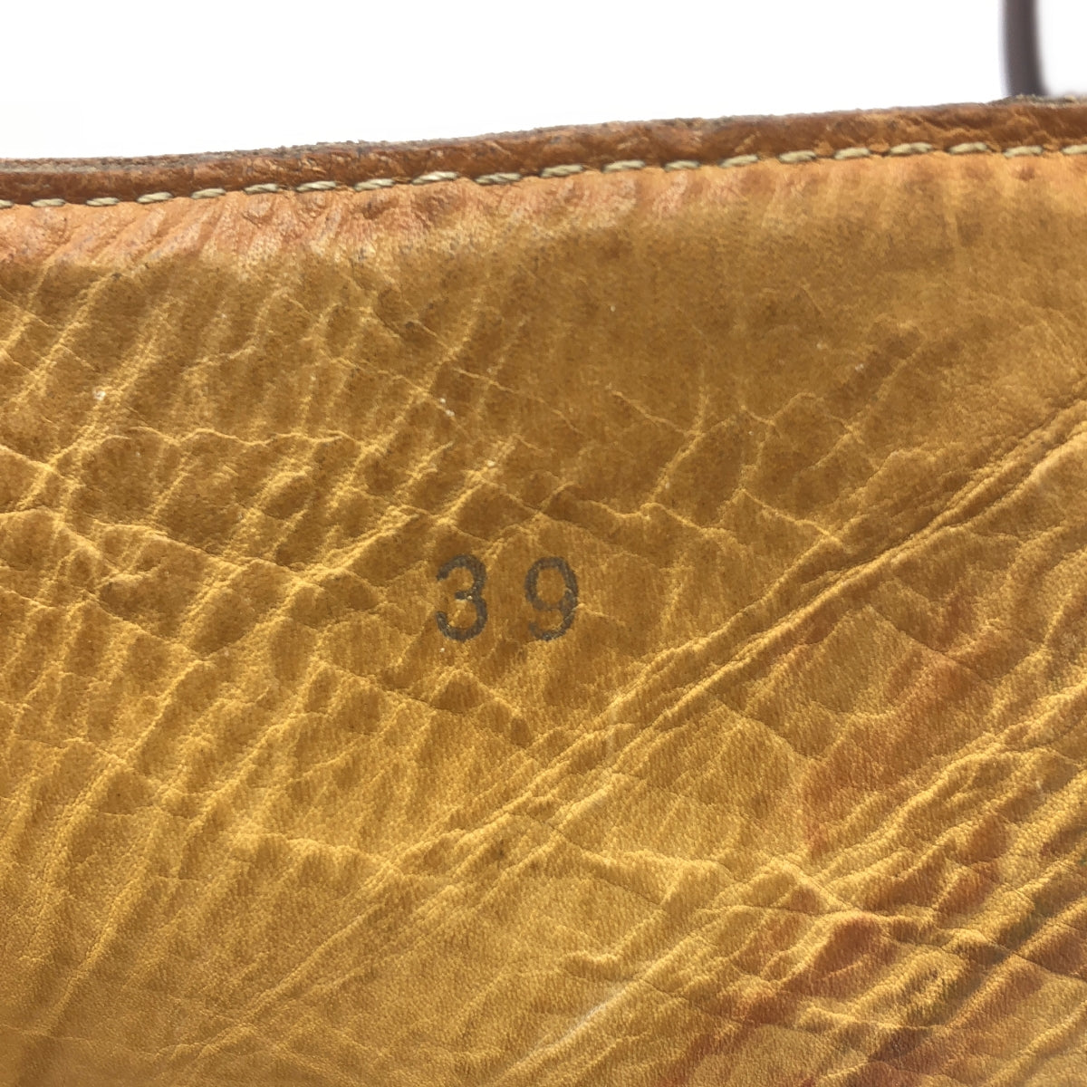 10 SEI 0 OTTO | 後拉鍊皮靴 | 39 | 男款