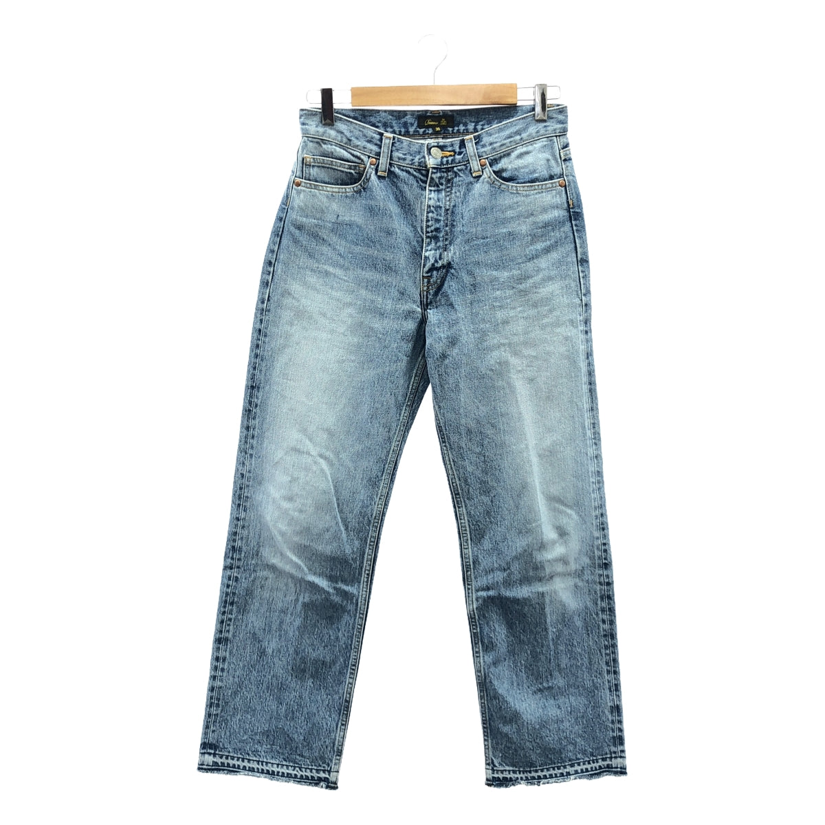 ドゥロワー RESORT1 ブリーチデニム5Pドロストパンツ　drawer Drawer｜ブリーチデニム5Pドロストパンツ | Rakuten Fashion