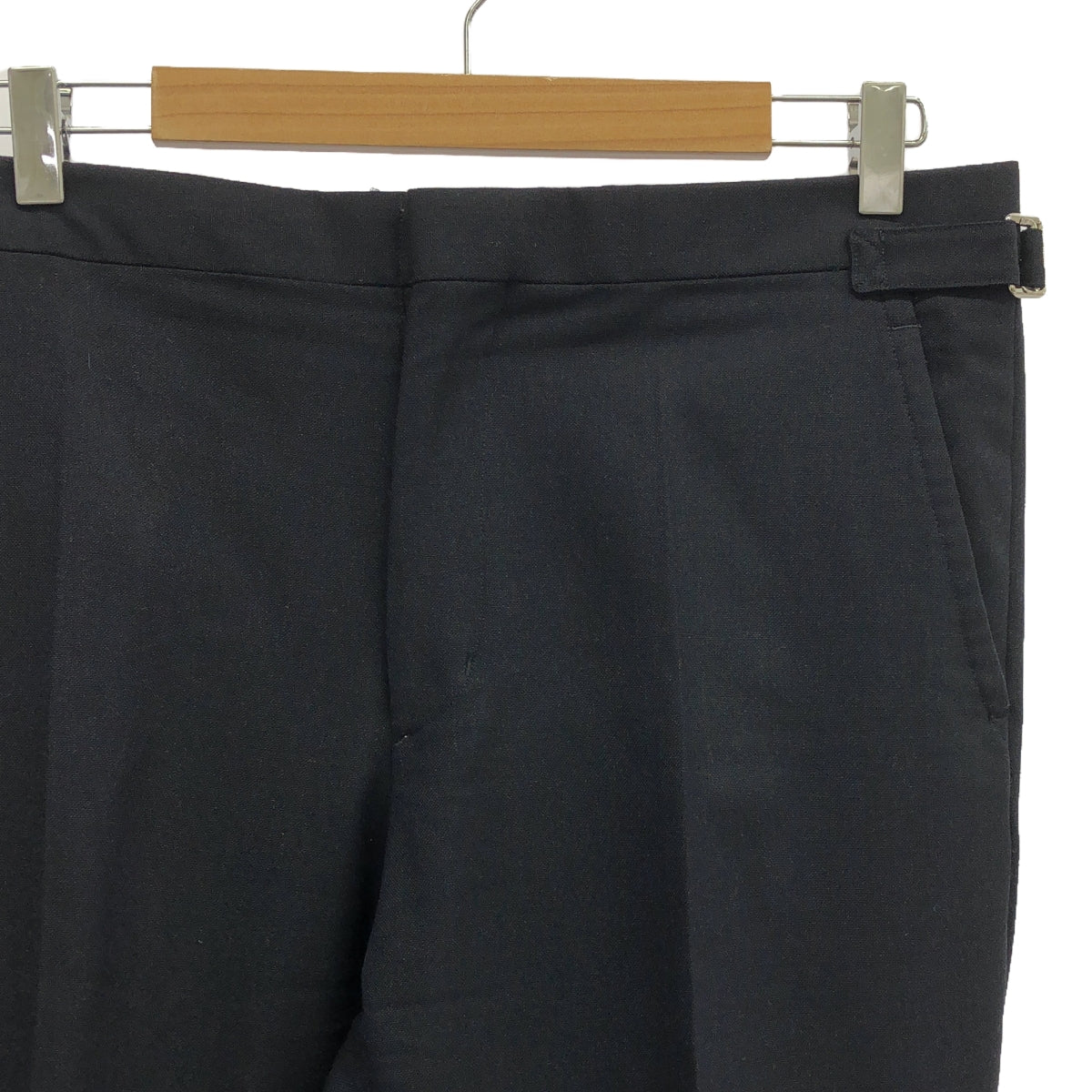【美品】 FENDART / フェンダール | Side adjuster Trousers / サイドアジャスター トラウザーズ パンツ | 40 | ダークネイビー | メンズ