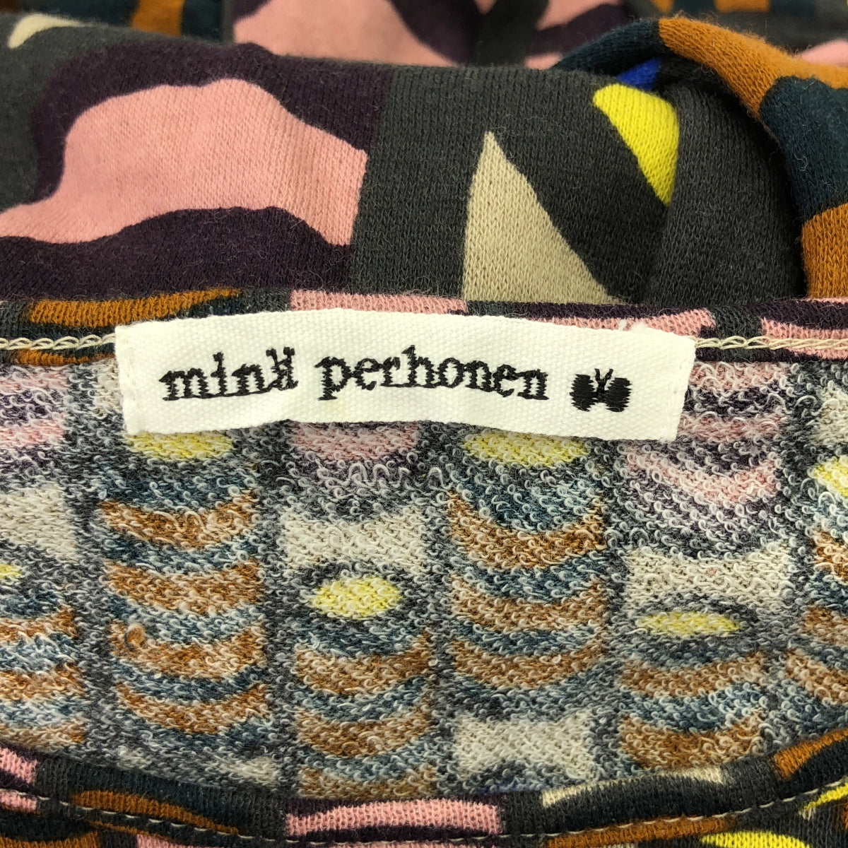 mina perhonen | 2013AW | bonbon all-over print cotton cashmere dress | 36 | Women's