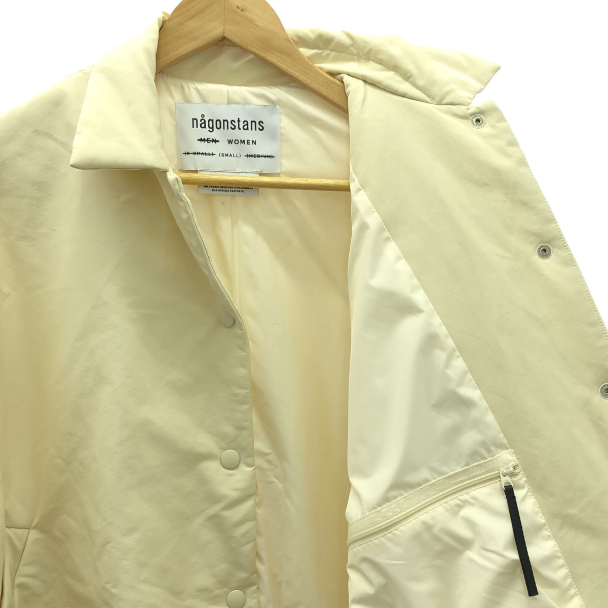 nagonstans / ナゴンスタンス | 2021AW | ボリュームベンチコート | S | アイボリー | レディース
