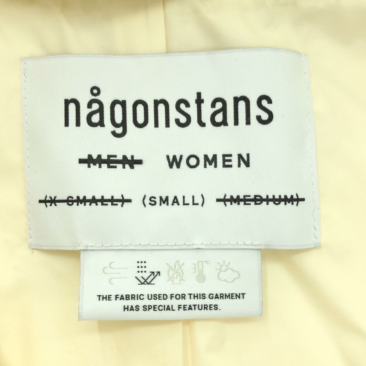 nagonstans / ナゴンスタンス | 2021AW | ボリュームベンチコート | S | アイボリー | レディース