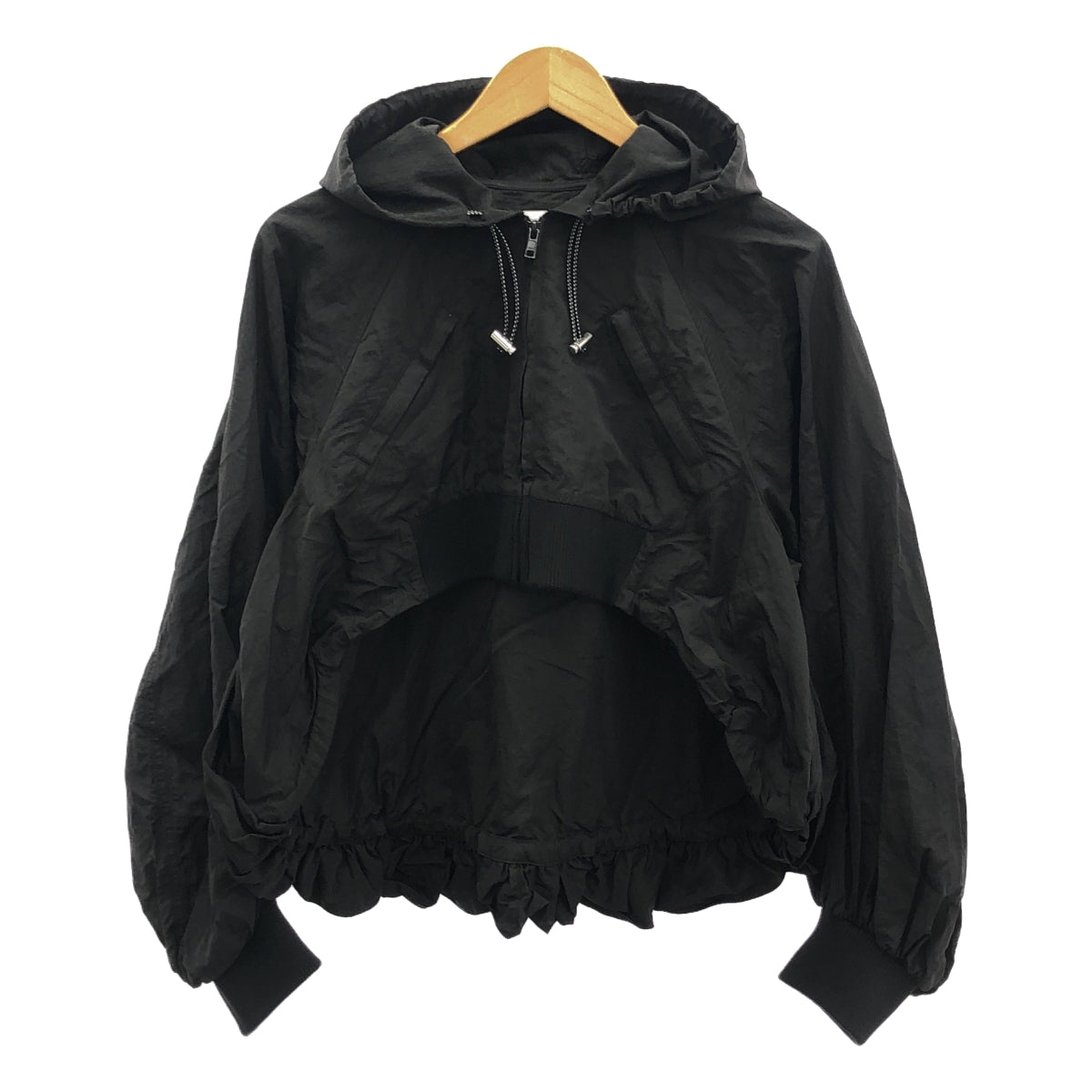 OMMO / 오엠엠오 | BALLON HOOD BLOUSON 나일론 풍선 푸드 블루존 | F |