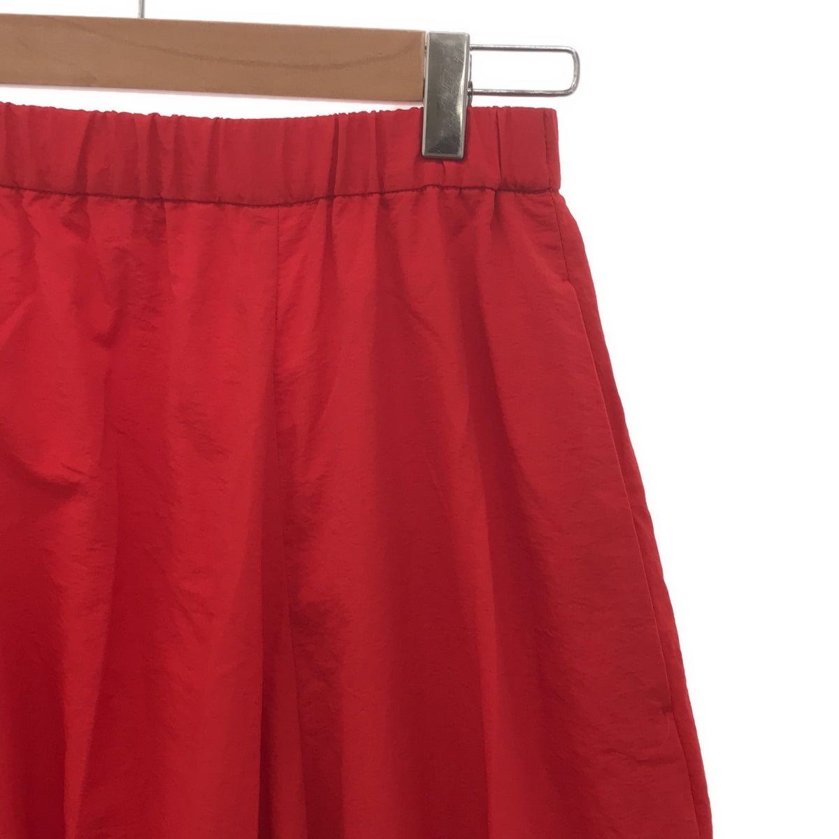 nagonstans / ナゴンスタンス | 2023SS | asymmetry drawstring skir アシンメトリー ドロスト スカート | M | レッド | レディース