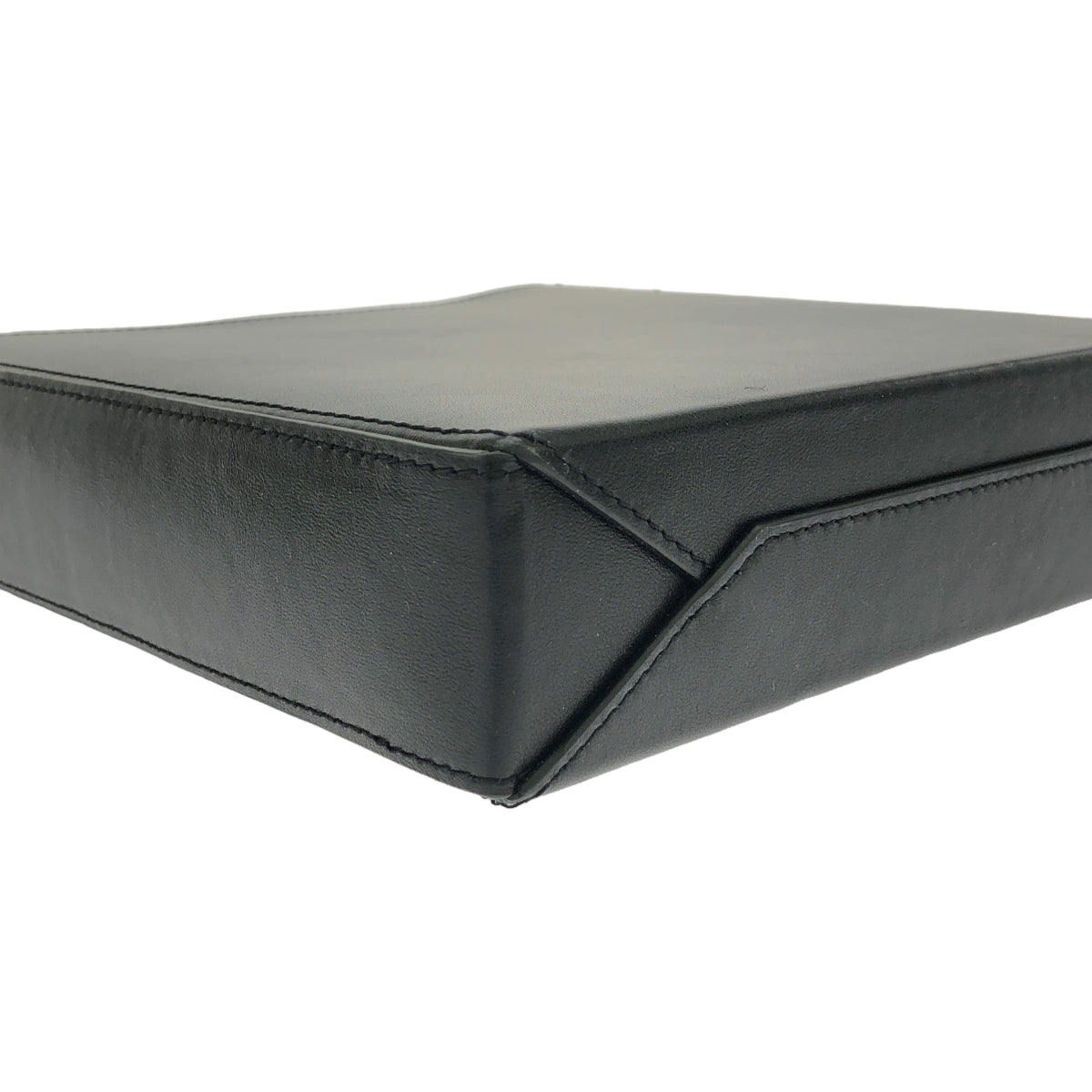 【美品】 Rokh / ロック | THE MEDIUM FILE BOX / 牛革 レザー ショルダーバッグ / ケース付き | black /white | レディース