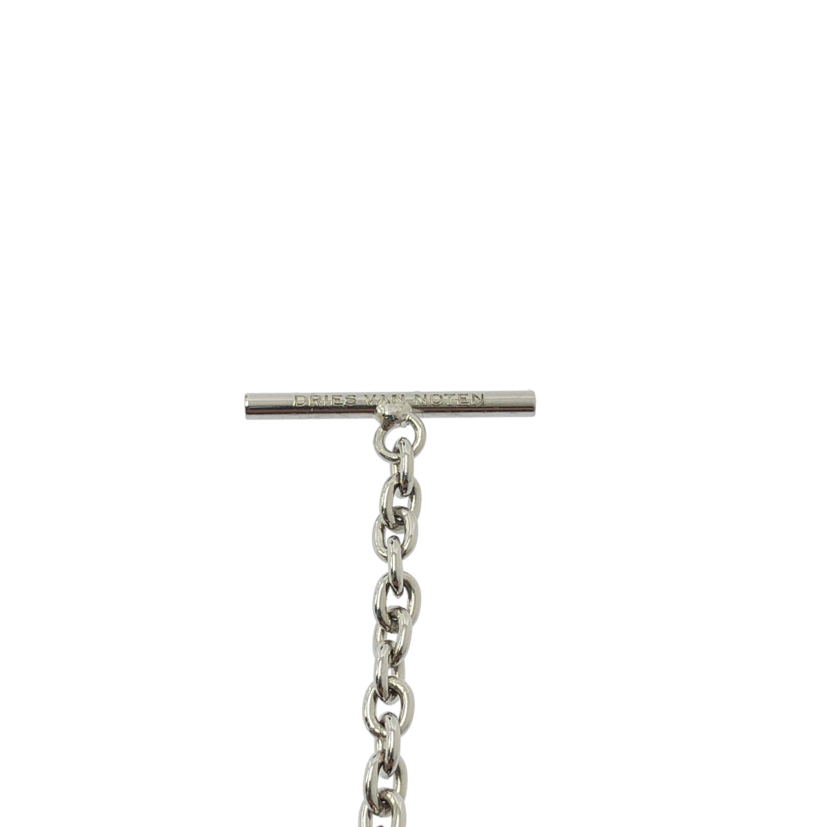 【미품】 DRIES VAN NOTEN / 드리스 반 노텐 | 2024AW | 체인 팔찌 | M | 청동 / 실버 | 남성