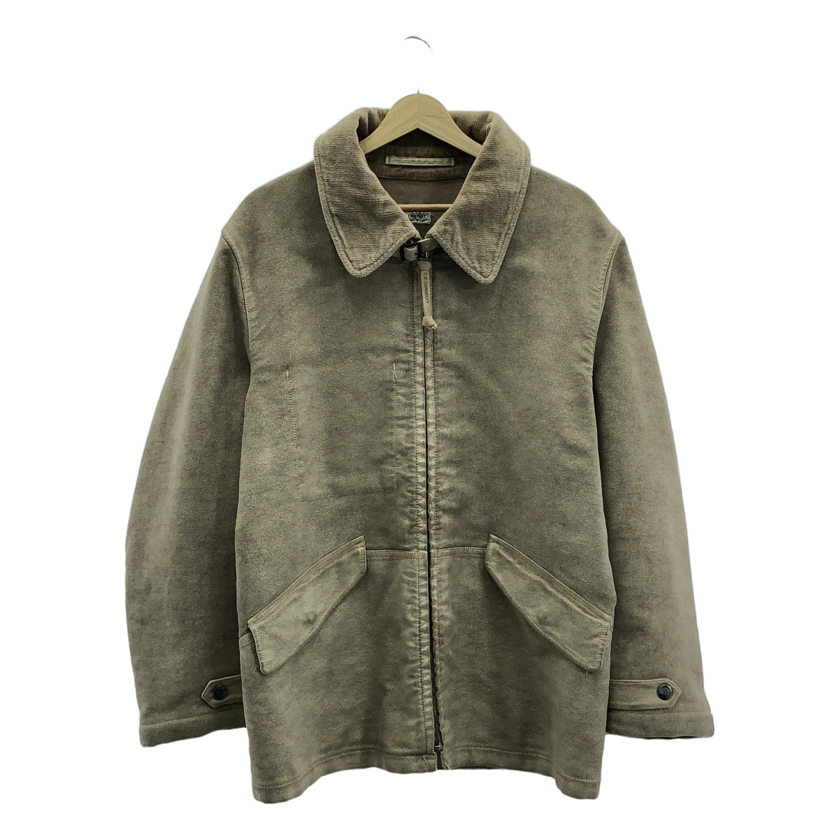 CP COMPANY / 씨피 컴퍼니 | 90s 빈티지 몰스킨 재킷 | 48 | 베이지 | 남성