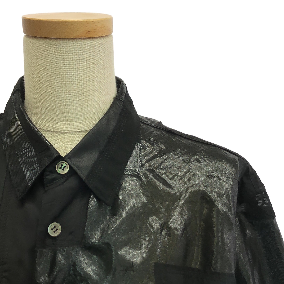 JUNYA WATANABE COMME des GARCONS / 渡邊淳也 | 2021 春夏 |聚酯混紡材質拼接襯衫連身裙| S |女性的